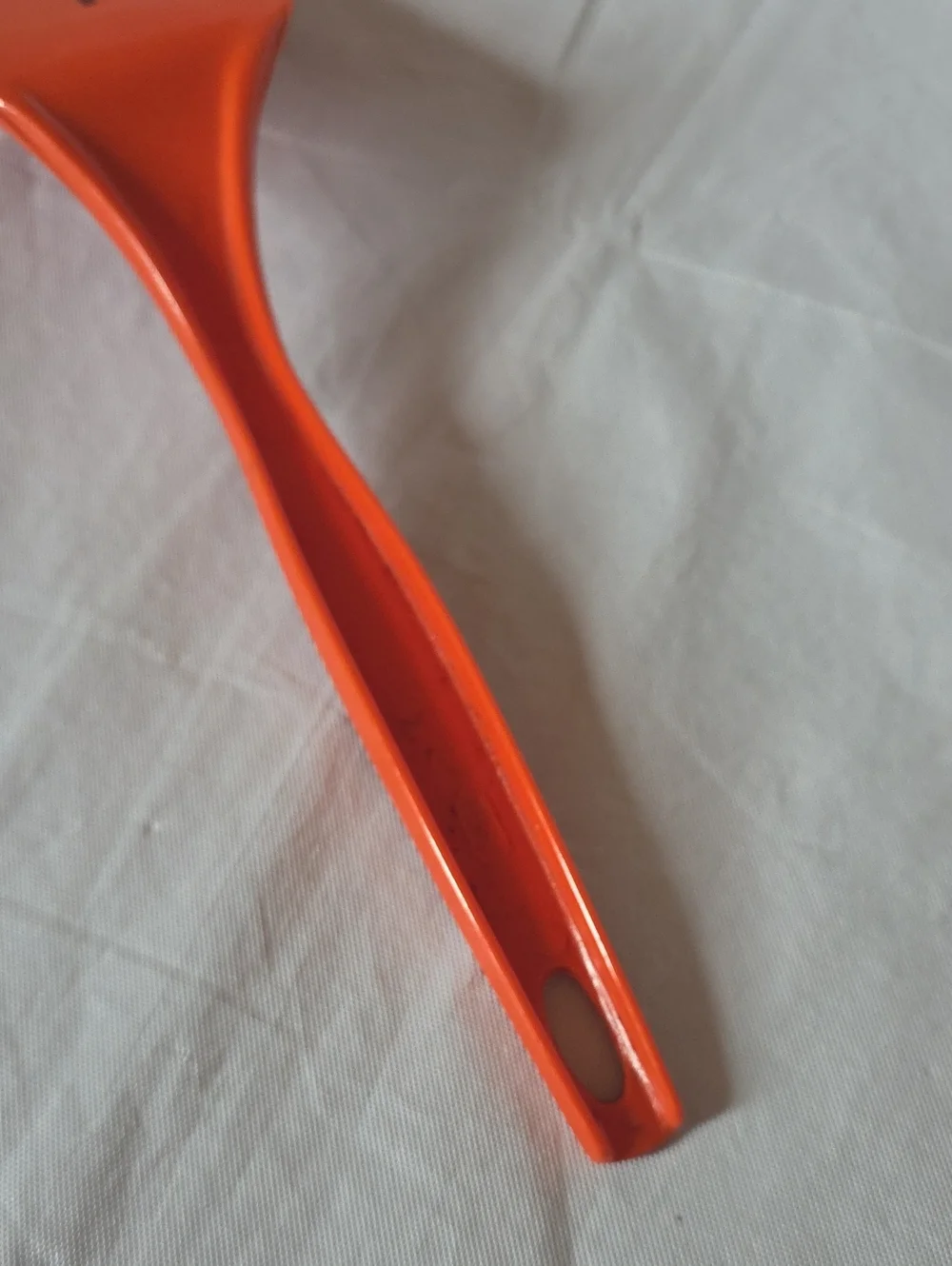 Foley VTG Slotted Angled Spatula Orange 12.25